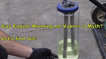 Will a "Gas Vapor" Container Improve MPGs and Fuel Efficiency?  Let