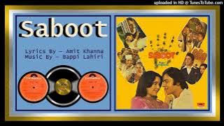 Dooriyan Sab Mita Do - Lata Mangeshkar - Amit Khanna – Bappi Lahiri - Saboot 1980 - Vinyl 320k Ost