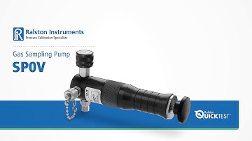 SP0V Gas Sampling Pump Features and Benefits | Ralston Instruments