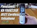 A Look at the Panasonic KX TG6823EB Trio DECT Cordless Telephone Set with Answer Machine