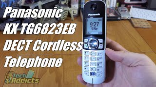 A Look at the Panasonic KX TG6823EB Trio DECT Cordless Telephone Set with Answer Machine