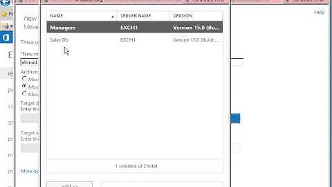 23 move user mailbox to different database in exchange 2013