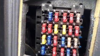 Chevy Blazer 1995-2005 Fuse Box Location - YouTube | 2004 Chevy Blazer Fuse Box | | YouTube