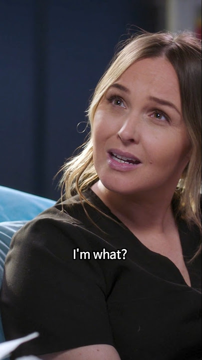 'I'm what?' - Grey's anatomy (Season 20 Episode 10)  #greysanatomy