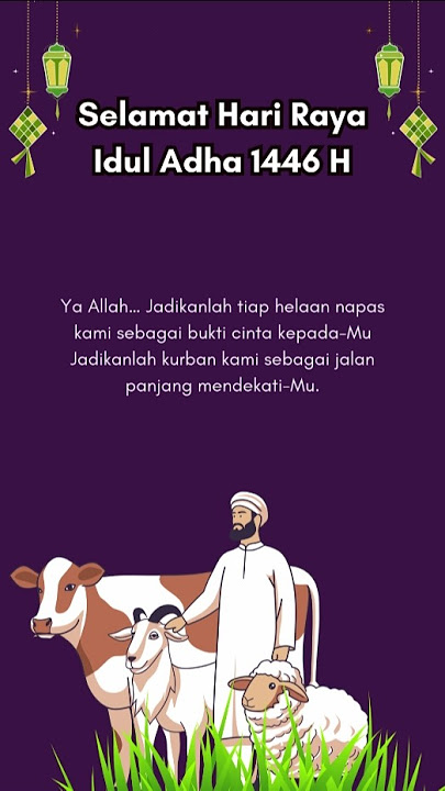 Ucapan selamat hari raya idul Adha 2025 #music #statuswhatsapp #ucapaniduladha