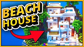 3 BEACH HOUSE Ideas for your next Minecraft world