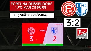 Späte Erlösung ! Fortuna Düsseldorf - 1. FC Magdeburg ( 3:2 )  27.01.2023 Alle Tore & Highlights