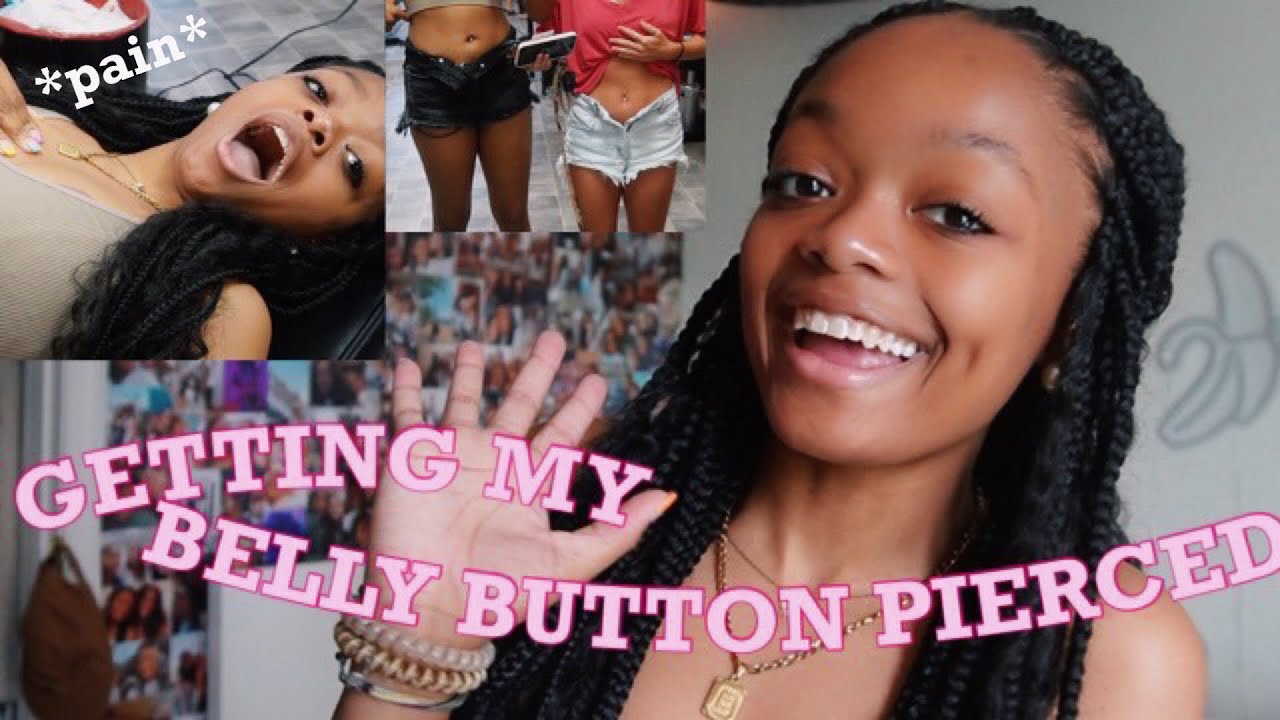 COME WITH ME TO GET MY BELLY BUTTON PIERCED Summer vlog YouTube