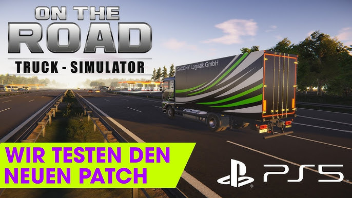 On The Road Truck Simulator sur PS5, tous les jeux vidéo PS5 sont