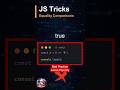 JS Equity Comparison Bad vs Good Practice | JS Tips and Tricks #shorts #coding #frontend