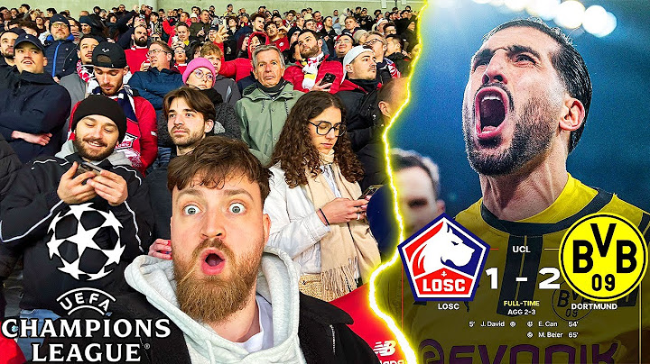 Lille vs. Dortmund - UCL Stadionvlog 🖤💛 | BVB DREHT DIE PARTIE 😱 krasse Atmosphäre | ViscaBarca