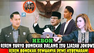 Download Lagu HEBOH❗AHY DUKUNG ROY SURYO BUNGKAM DI HADAPAN RIRIN SURYO! BOCOR KEBUSUKAN ROY SURYO CS TERBONGKAR😱! MP3