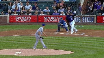 LAD@COL: Kazmir strikes out Story in the 1st