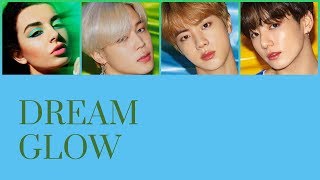 BTS ft. Charli XCX - Dream Glow (Lyrics)