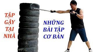 Tập Gậy Tại Nhà Gậy Đoản Côn Với Những Bài Tập Cơ Bản | Mạnh Trí Vlogs