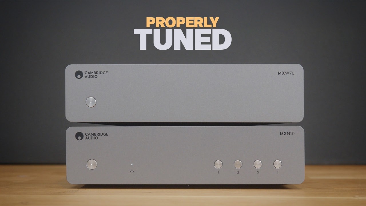 Half Size. Whole sound. Cambridge MXW70 & MXN10 - YouTube