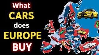 Most Popular Cars Driven In Europe!