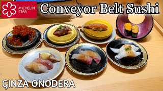 Michelin Starred Conveyor Belt Sushi Restaurant, Ginza Onodera