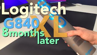 The one with Logitech G840 Extra Large (XL) | 8 months later | A HUGE Mousepad