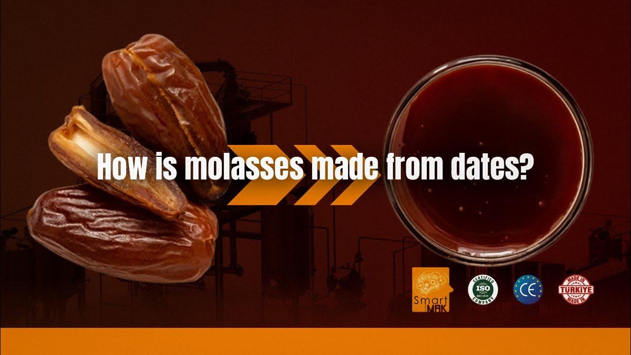 How is molasses made from dates? YouTube