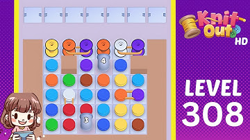 Knit Out Level 308 Solution Walkthrough