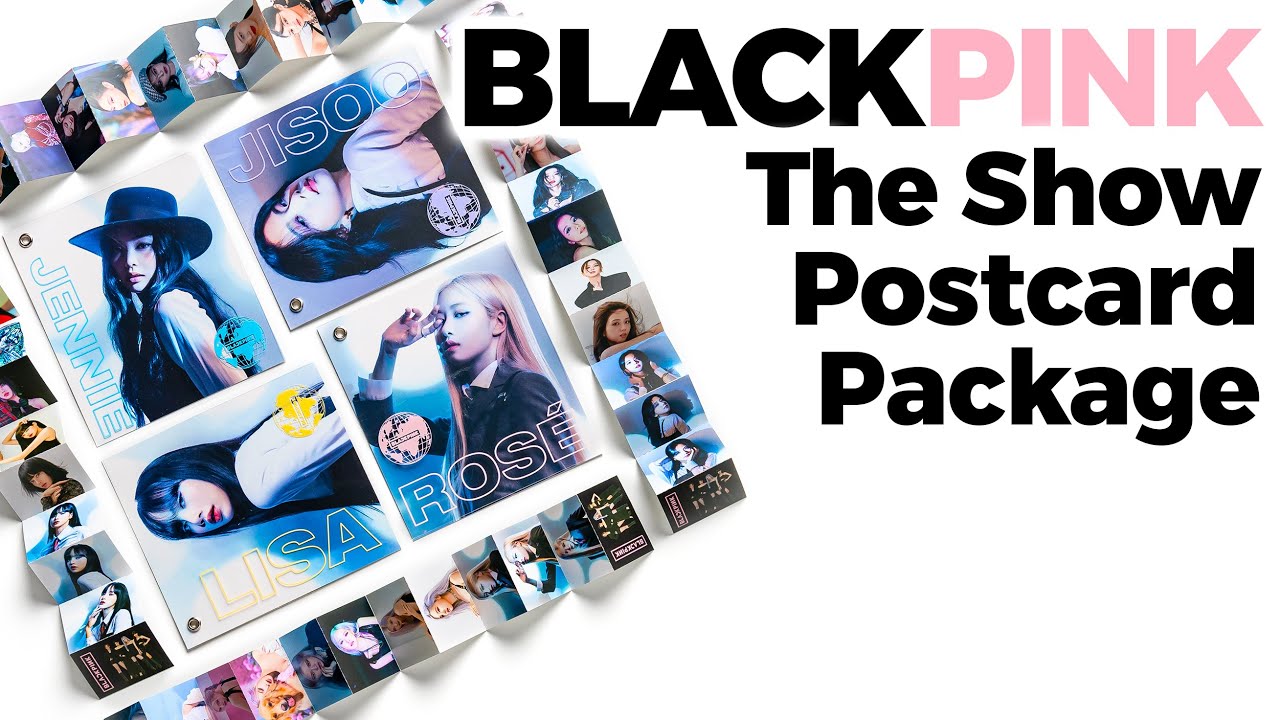 BLACKPINK the show ポストカード BLACKPINK THE SHOW DVD ジス トレカ