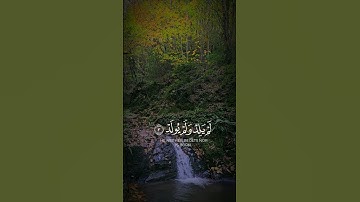 #سورة_الاخلاص #سورة_الإخلاص #قرآن #قران_كريم #تلاوة_خاشعة