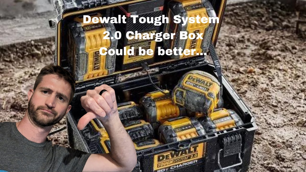 DEWALT TOUGHSYSTEM 2.0 Battery Charging Box Review 