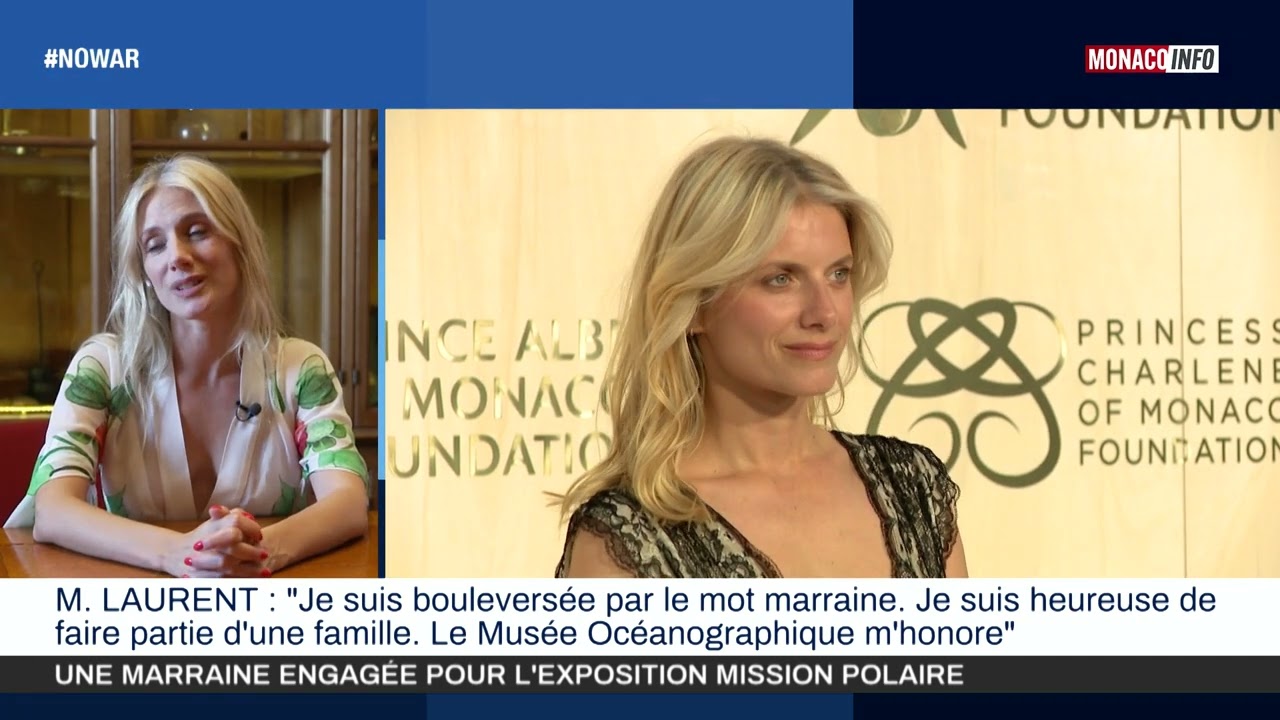 Mélanie Laurent marraine de l'exposition Mission Polaire