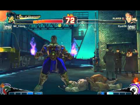 Ultra Street Fighter IV battle: M. Bison vs Ryu