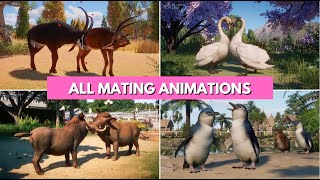 ❤️ ALL MATING RITUAL ANIMATIONS: Planet Zoo ❤️