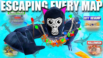 I Escaped The Map In EVERY Update In Gorilla Tag VR