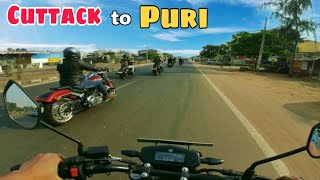 CUTTACK TO PURI || Supper Bikes spotted