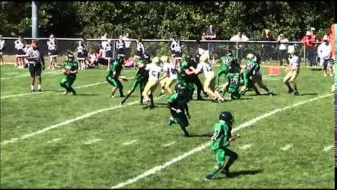 Nick Pucillo #52 Acton Pop Warner Football 2014 Hi...