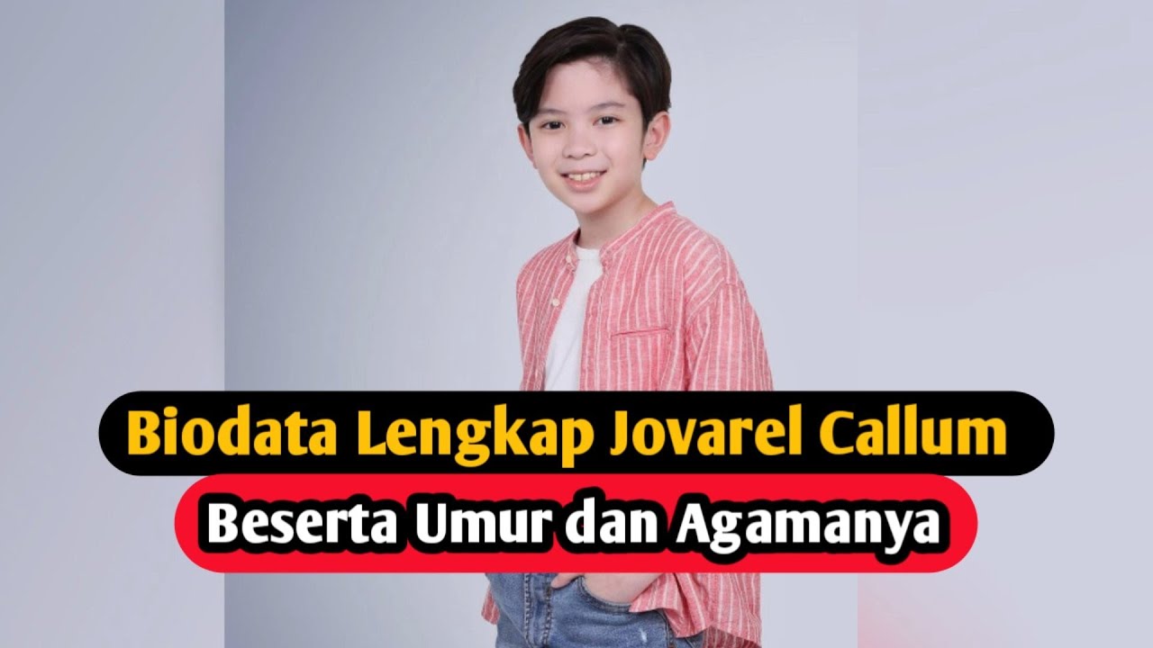 Biodata dan Profil Jovarel Callum -  Pemain Film IVANNA