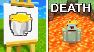 Minecraft But, You Draw How You DIE.