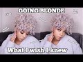 What To Know Before Going Blonde | Curly Girl