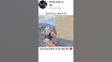Quick 1vs3 clutch in bgmi short video #viralvideo #shorts #gaming #bgmi #pubg #simpleplayeryt