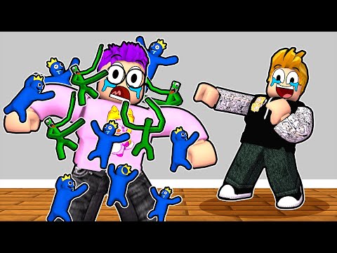 Can We Beat ROBLOX RAINBOW FRIENDS LITTLE ONES!? (EVIL RAINBOW FRIENDS CLONES!?)