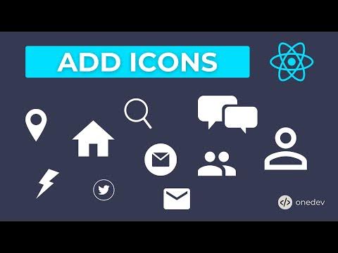 Implement icons in React Native | react-native-vector-icons - YouTube