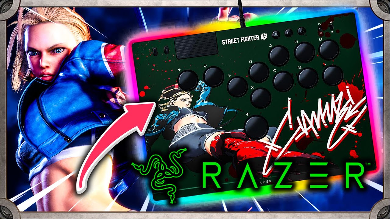 RAZER KITSUNE - Unboxing y prueba de un mando arcade atípico. ¡Sin palanca  ni cruceta! 