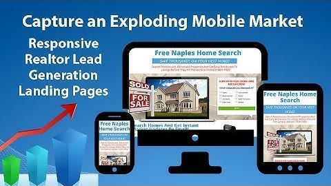 Mobile Responsive Realtor Lead Generation Landing Pages