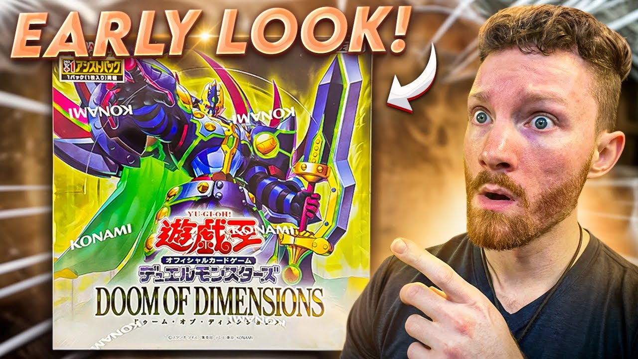 First Look At the NEW Yugioh Doom of Dimensions Set! (INSANE