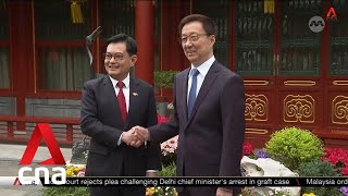 DPM Heng meets China's Vice President Han Zheng, reaffirms 'deep and substantive' bilateral ties