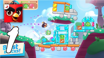 Angry Birds Journey Gameplay Walkthrough #1 - level 1 ~ 11 (Android, IOS)