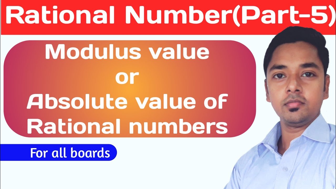 modulus value of rational number - YouTube