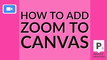 How to add Zoom to your Canvas Course