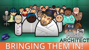 CELL BLOCK C(razy) - Prison Architect Psych Ward Gameplay - 11 - Let