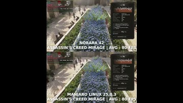 Nobara VS Manjaro | Linux Gaming Benchmarks #linuxandbenchmark #gaming #gamingonlinux