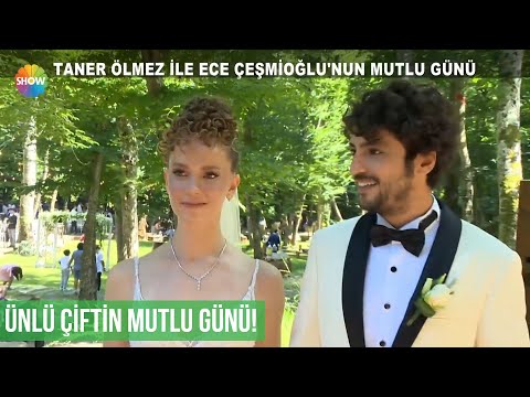 Taner Ölmez ile Ece Ceşmioğlu dünya evine girdi!